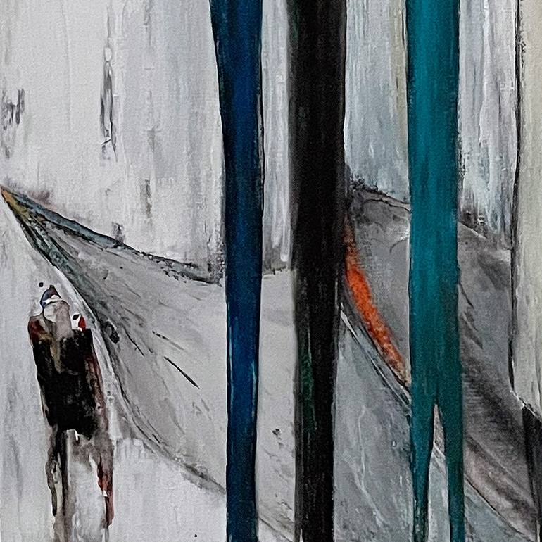 Original Figurative Abstract Painting by Mario Angel