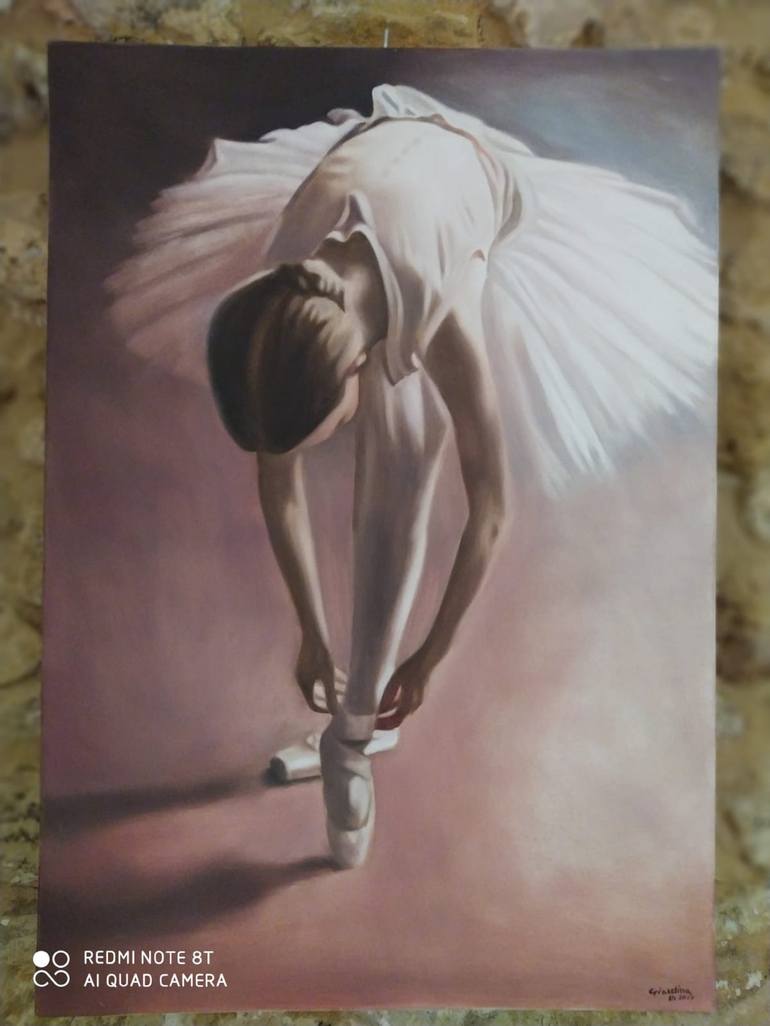 Ballerina Painting by Michele Giardina Saatchi Art