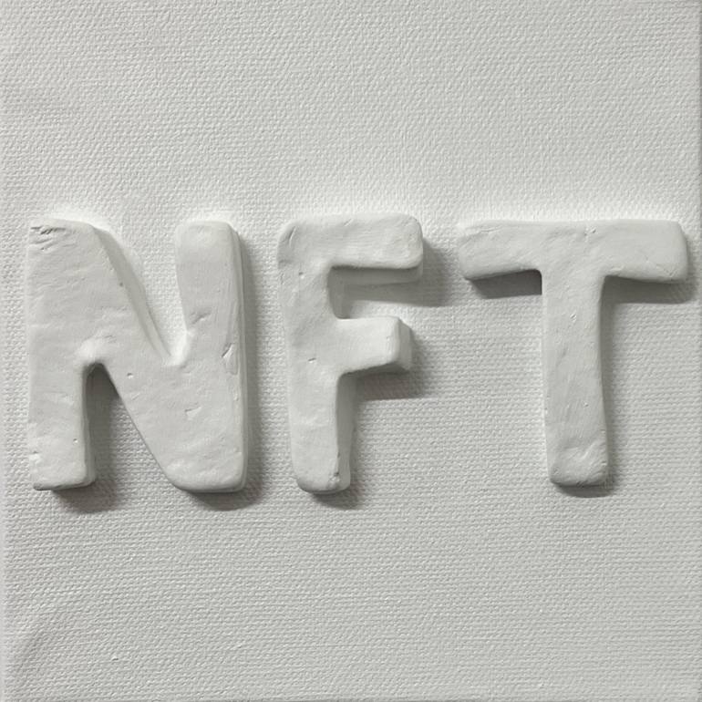 Original Contemporary Typography Sculpture by Emeline Tate
