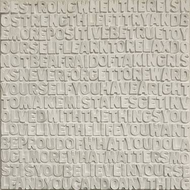 Print of Typography Sculpture by Emeline Tate