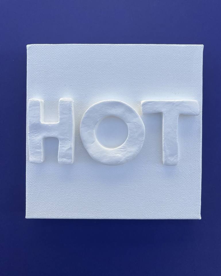 Original Minimalism Typography Painting by Emeline Tate