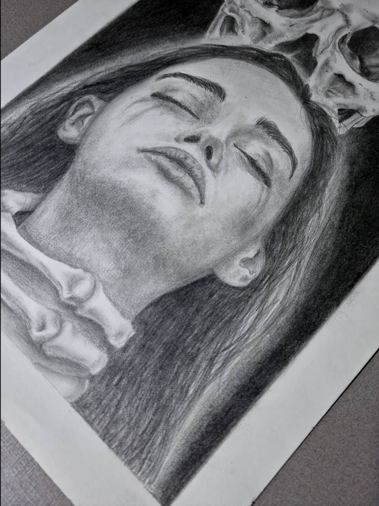 Original Expressionism People Drawing by Luiz Otavio