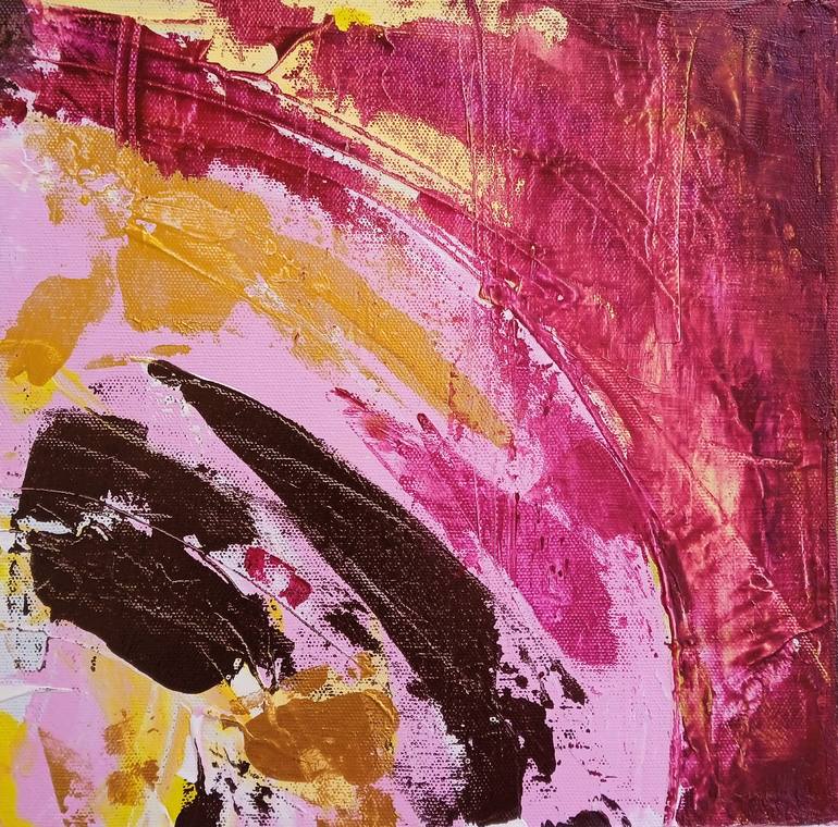 Original Abstract Expressionism Abstract Paintings by Elvira Kantimerova