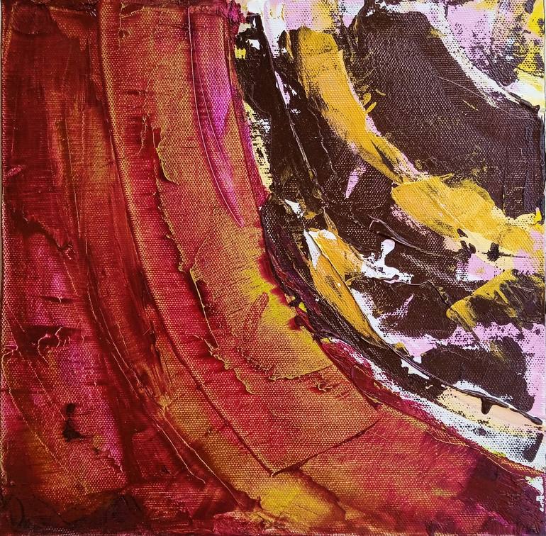 Original Abstract Expressionism Abstract Paintings by Elvira Kantimerova