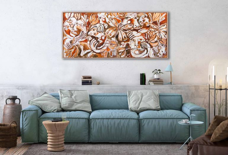 Original Abstract Expressionism Nature Painting by Brian Connolly