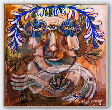Saatchi Art Artist Brian Connolly; Paintings, “Seeing through Wild Orchids” #art