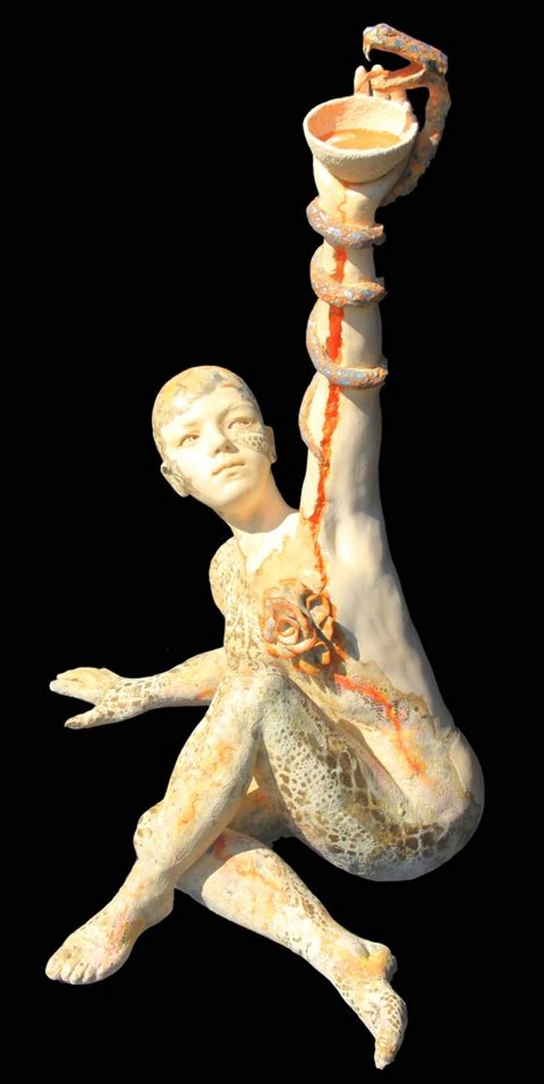 Original Figurative Body Sculpture by Elena Karamushka