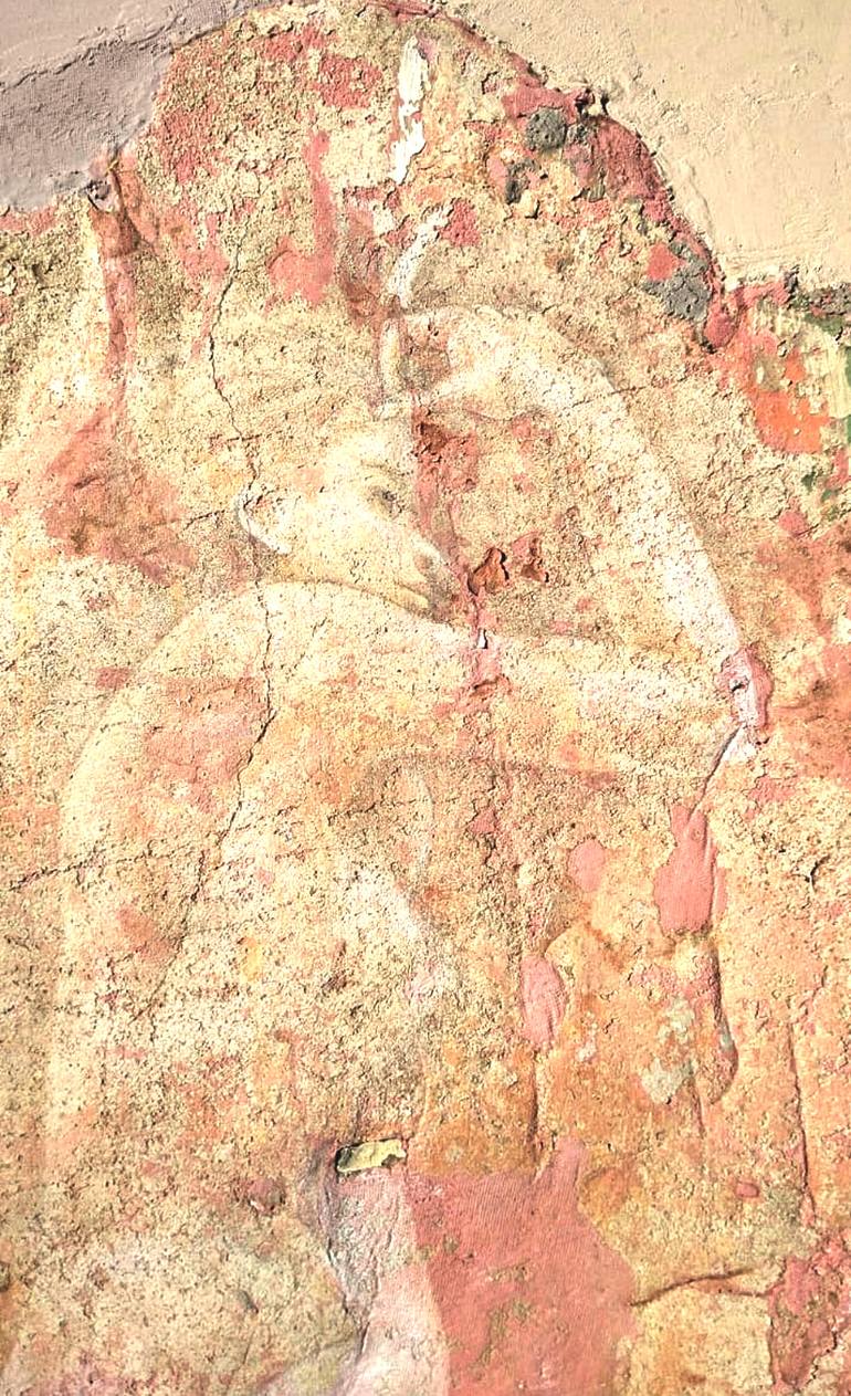 Original Figurative Body Painting by Elena Karamushka