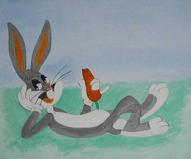 Original Cartoon Paintings by kenneth Marsden