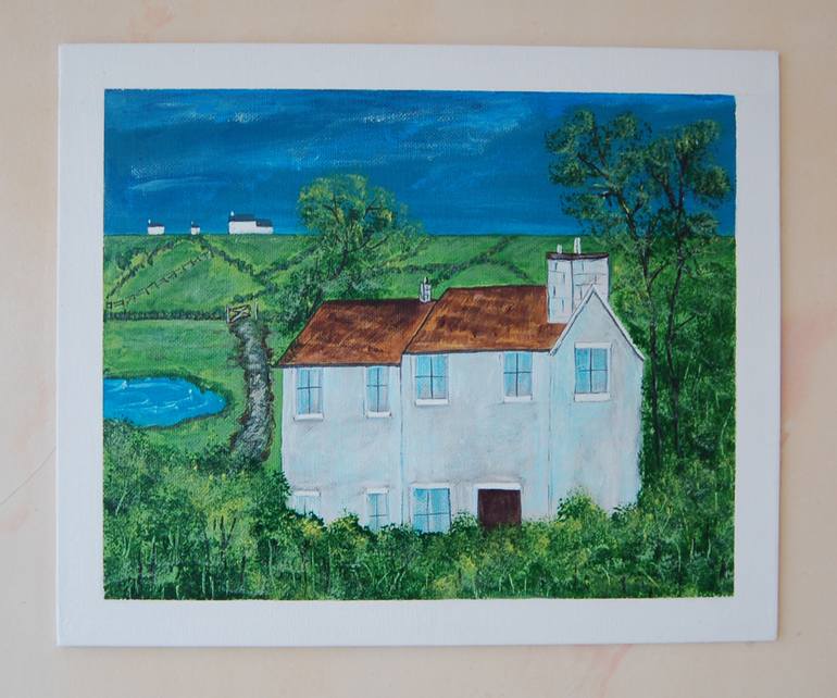 Original Documentary Landscape Painting by Kenneth Marsden