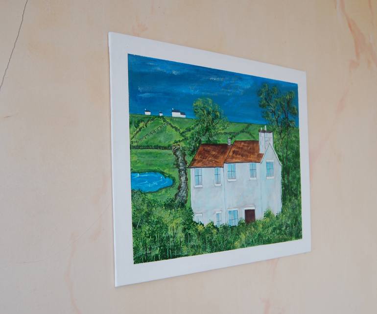 Original Documentary Landscape Painting by Kenneth Marsden