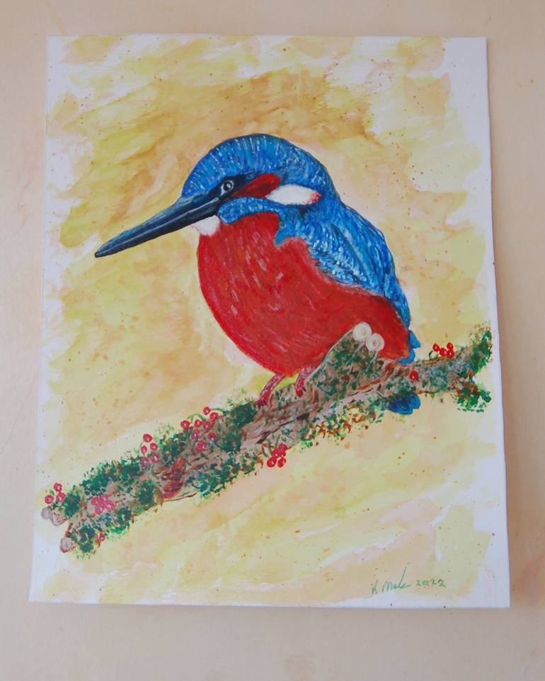 Original Modernism Animal Painting by Kenneth Marsden