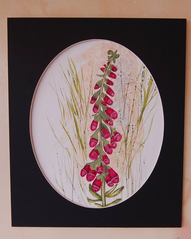 Original Floral Painting by kenneth Marsden