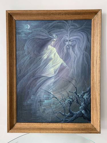 Original Fine Art Fantasy Painting by Yaroslav Horbashevskyi