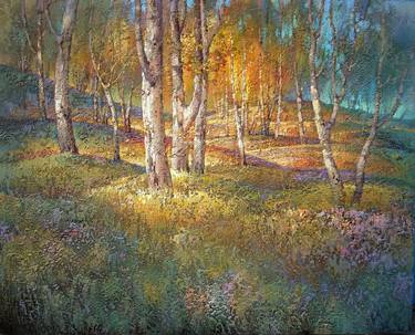 Print of Seasons Paintings by Yaroslav Horbashevskyi