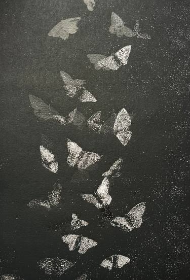 Original Abstract Nature Printmaking by Rachel Barber