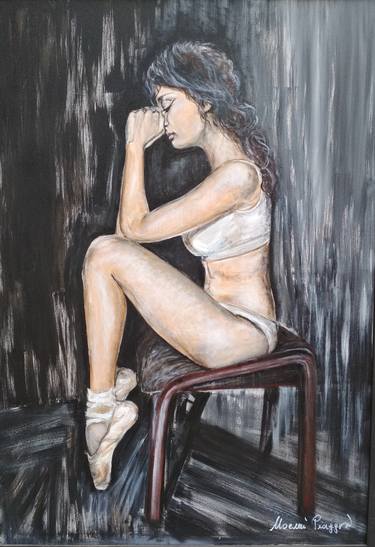 Original Conceptual Women Paintings by Noemi Piaggesi