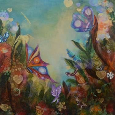 Original Abstract Nature Paintings by Sheila Neufeld