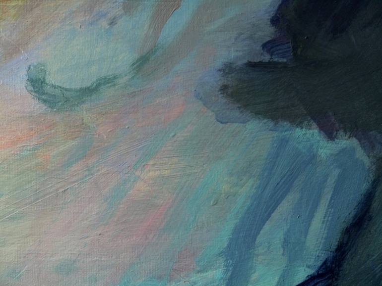 Original Abstract Landscape Painting by River Lewis