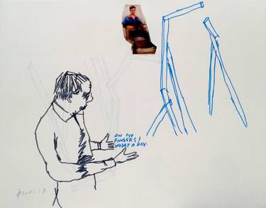 Original People Drawings by River Lewis