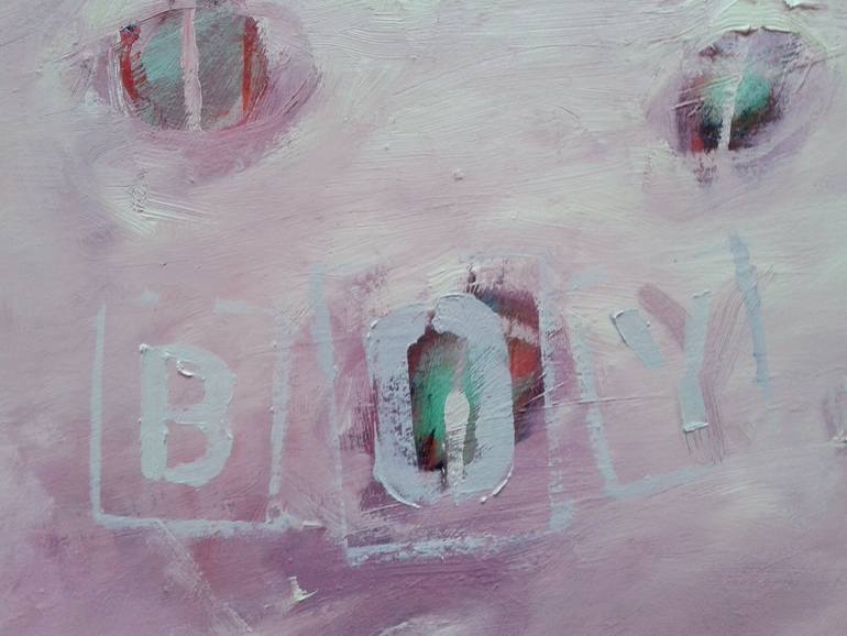 Original Abstract Expressionism Fantasy Painting by River Lewis