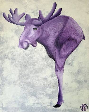 Single-Footed Purple Moose thumb
