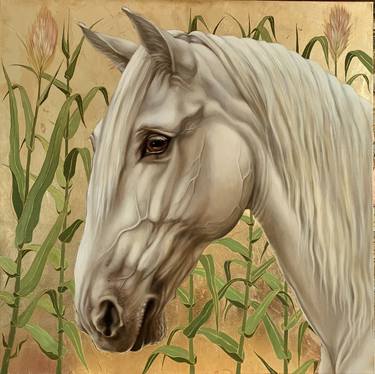 Original Contemporary Nature Painting by Martha Fein