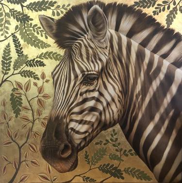 Original Fine Art Animal Painting by Martha Fein