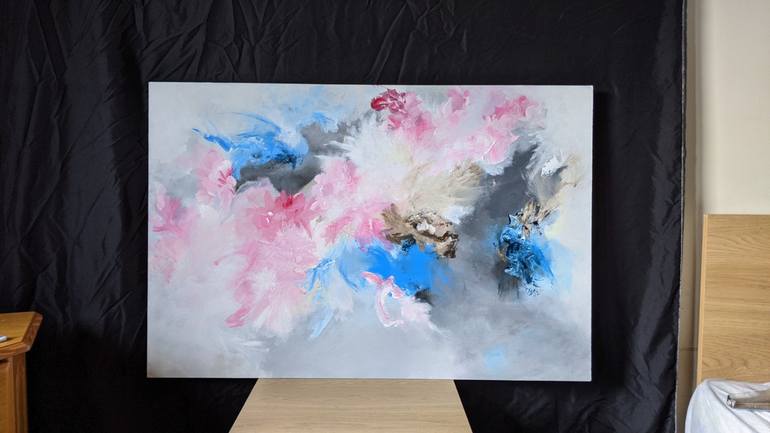 Original Abstract Painting by Mihail Bachu