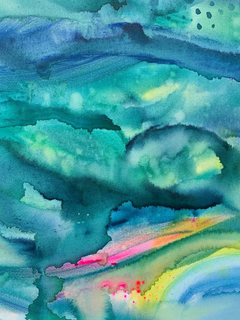Original Abstract Painting by Jennifer Meraki