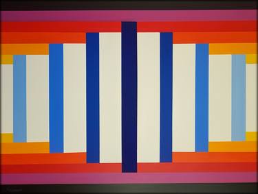 Original Art Deco Abstract Paintings by Graham Eldridge