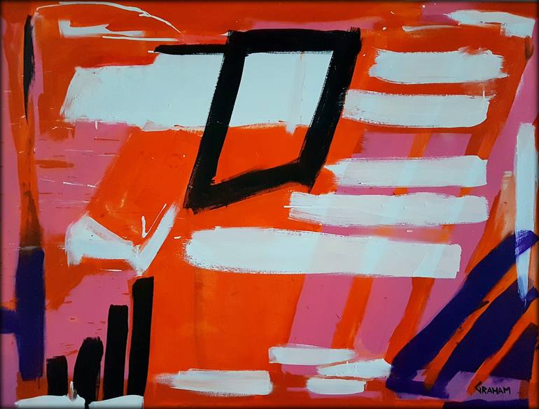 Original Expressionism Abstract Painting by Graham Eldridge