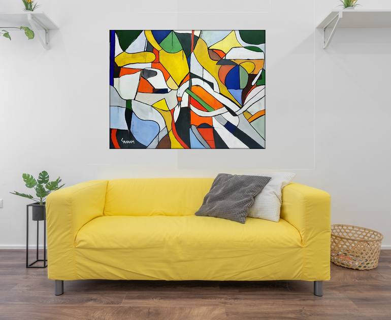 Original Abstract Painting by Graham Eldridge