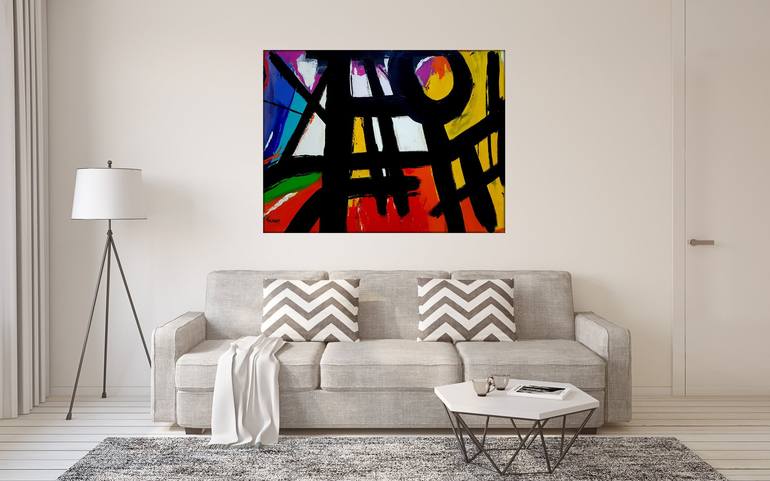 Original Abstract Painting by Graham Eldridge