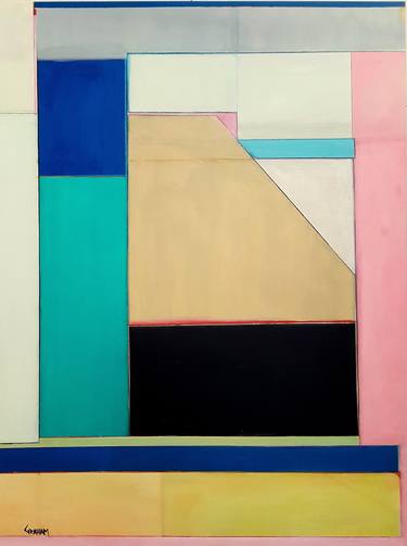 Original Cubism Abstract Paintings by Graham Eldridge