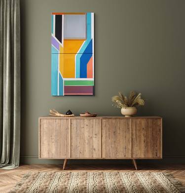 Original Cubism Abstract Paintings by Graham Eldridge