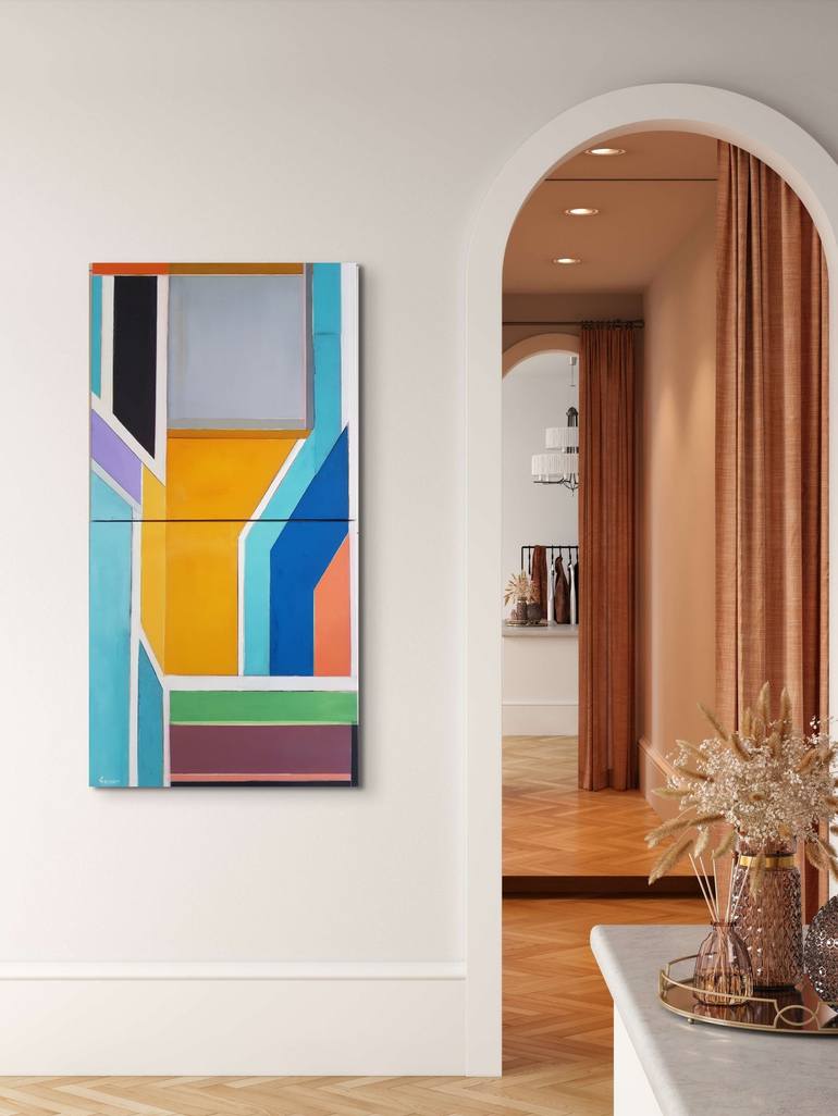 Original Abstract Painting by Graham Eldridge