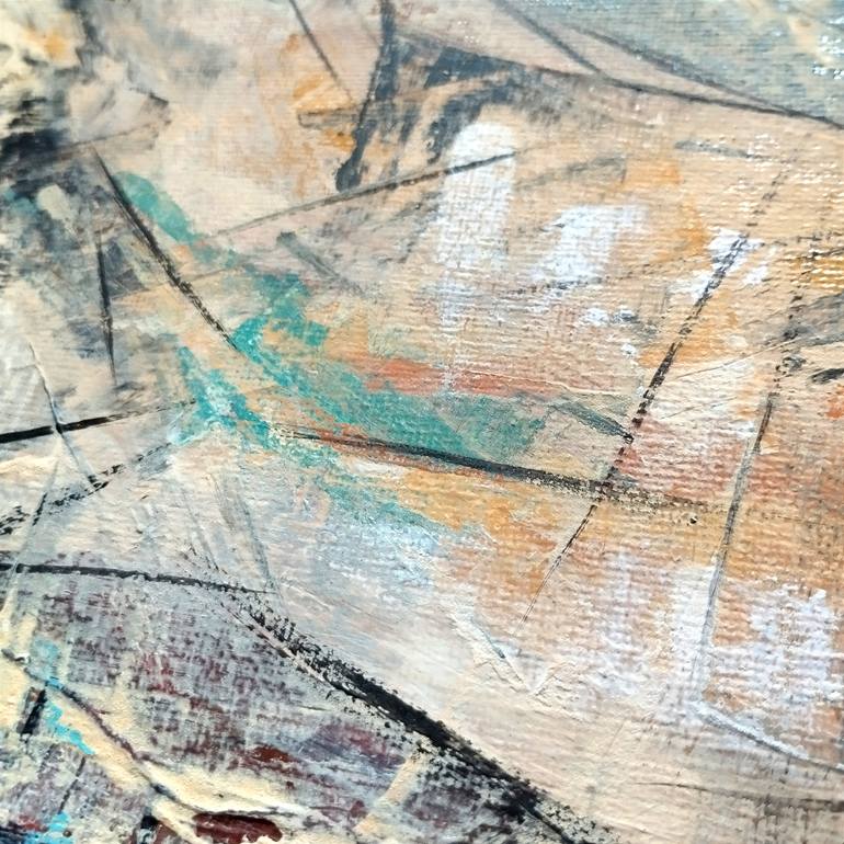 Original Art Deco Landscape Painting by Marina Demaris