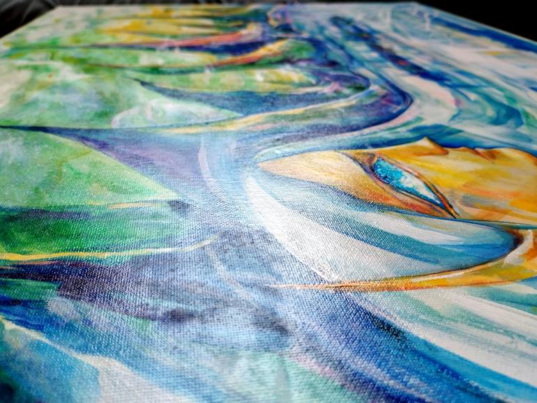 Original Contemporary Fantasy Painting by Marina Demaris