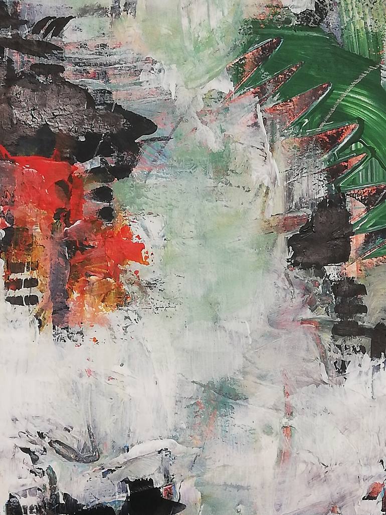 Original Abstract Expressionism Abstract Painting by Marina Leddy
