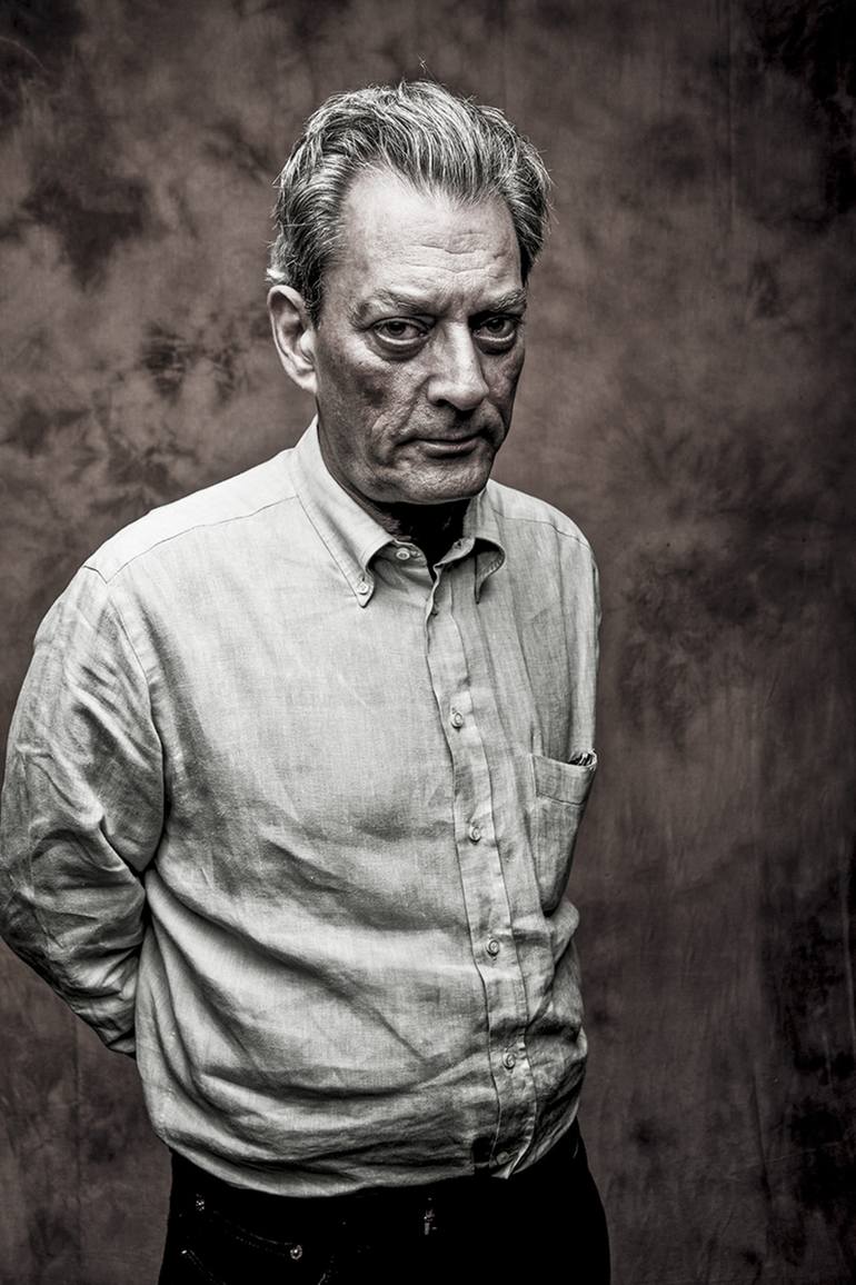 American writer Paul Auster, limited edition of 10. Photography by  Alessandro durso