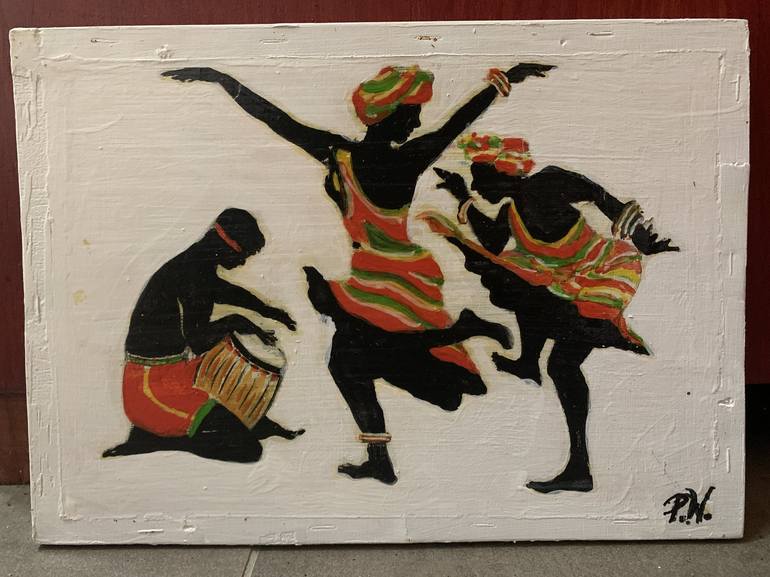 Original Culture Painting by Peter Wright