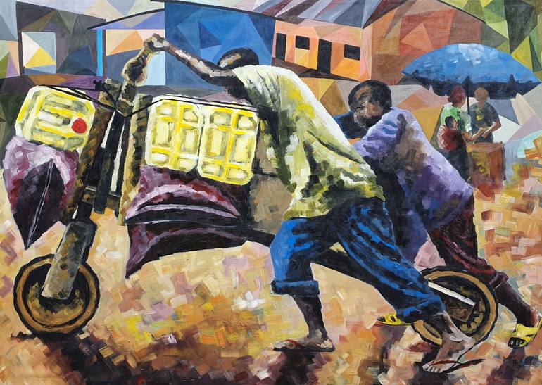 CHUKUDU Painting by Bugingo Noah | Saatchi Art