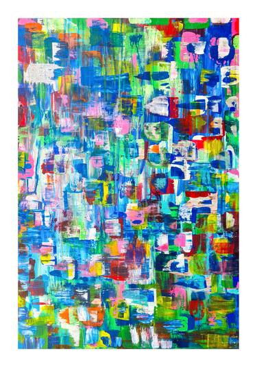 Print of Abstract Expressionism Abstract Paintings by Kimberly Bel