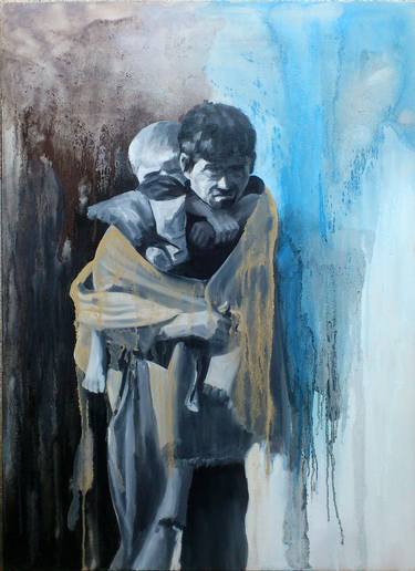 Print of Figurative People Paintings by cosmin vaida