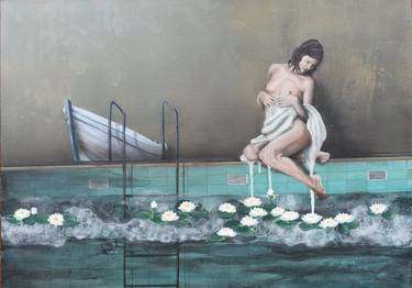 Original Figurative Nude Paintings by cosmin vaida