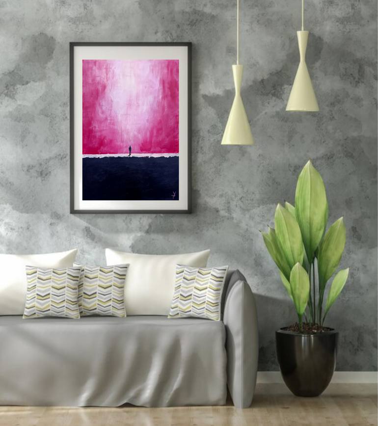 Original Abstract Painting by Tatsiana Yelistratava