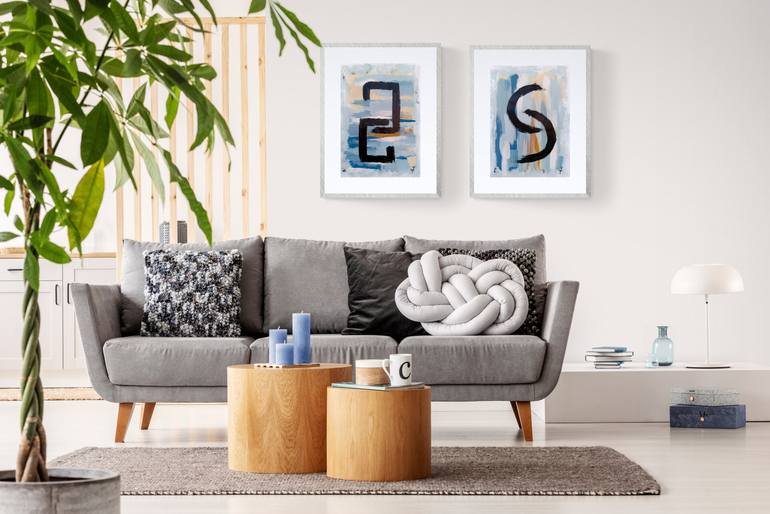 Original Abstract Painting by Tatsiana Yelistratava