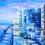 Collection landscape, seascape, cityscape painting.