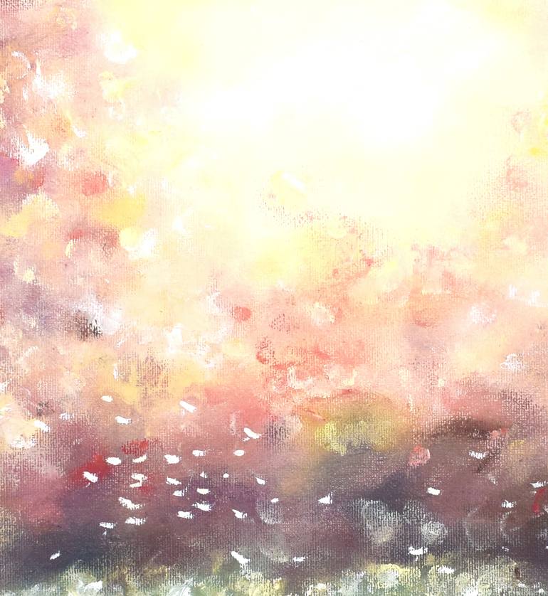 Original Impressionism Landscape Painting by Tatsiana Yelistratava